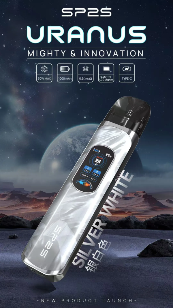 SP2S 思博瑞天王星 Uranus 主機 | 注油款專用套裝 | 內含 2 顆原廠空煙倉
